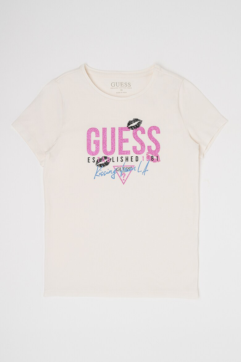 GUESS JEANS Тениска с лого - Pepit.bg