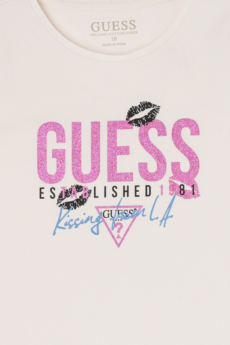 GUESS JEANS Тениска с лого - Pepit.bg