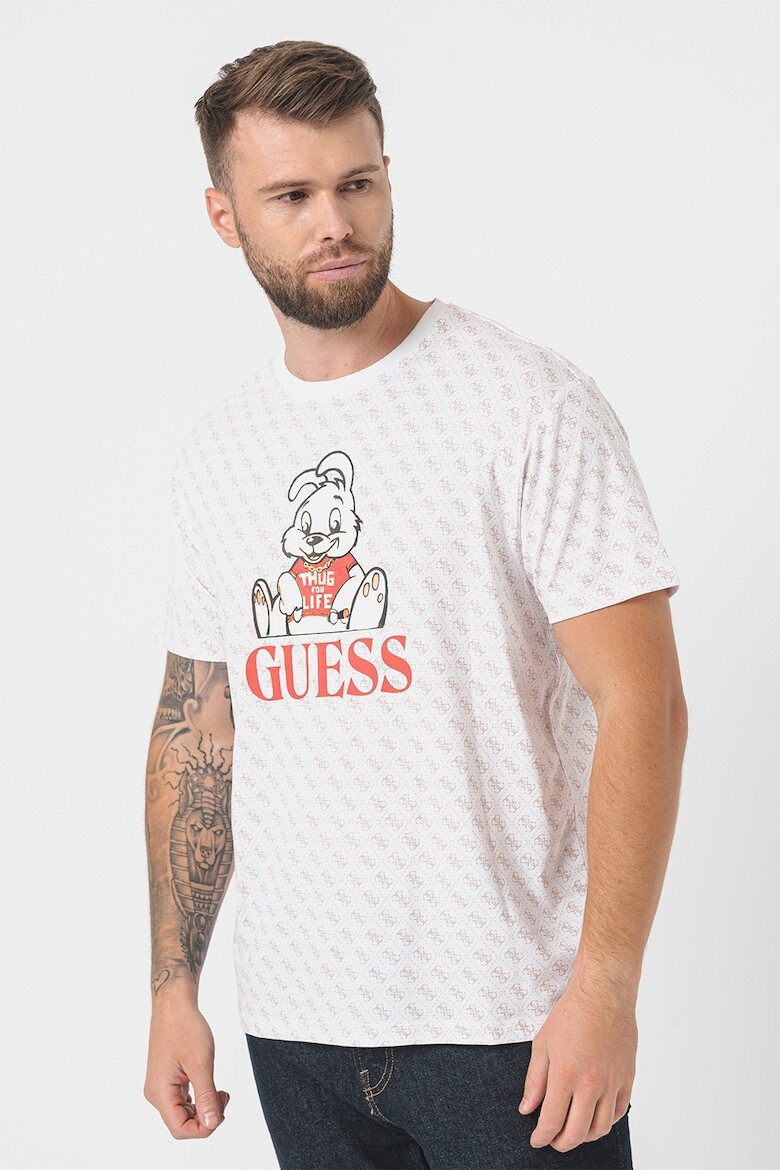 GUESS JEANS Тениска с лого - Pepit.bg