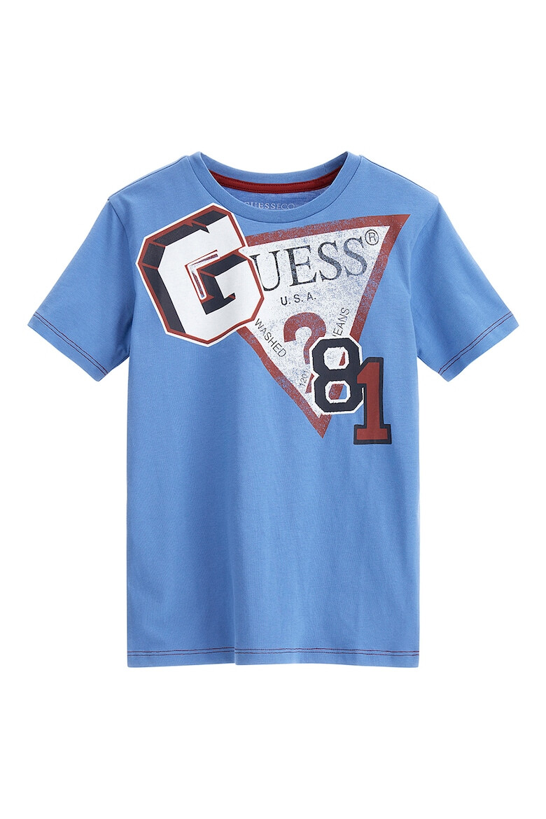 GUESS JEANS Тениска с лого - Pepit.bg