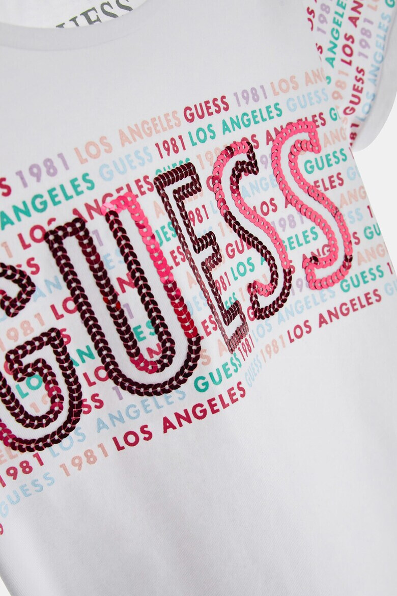 GUESS JEANS Тениска с лого - Pepit.bg