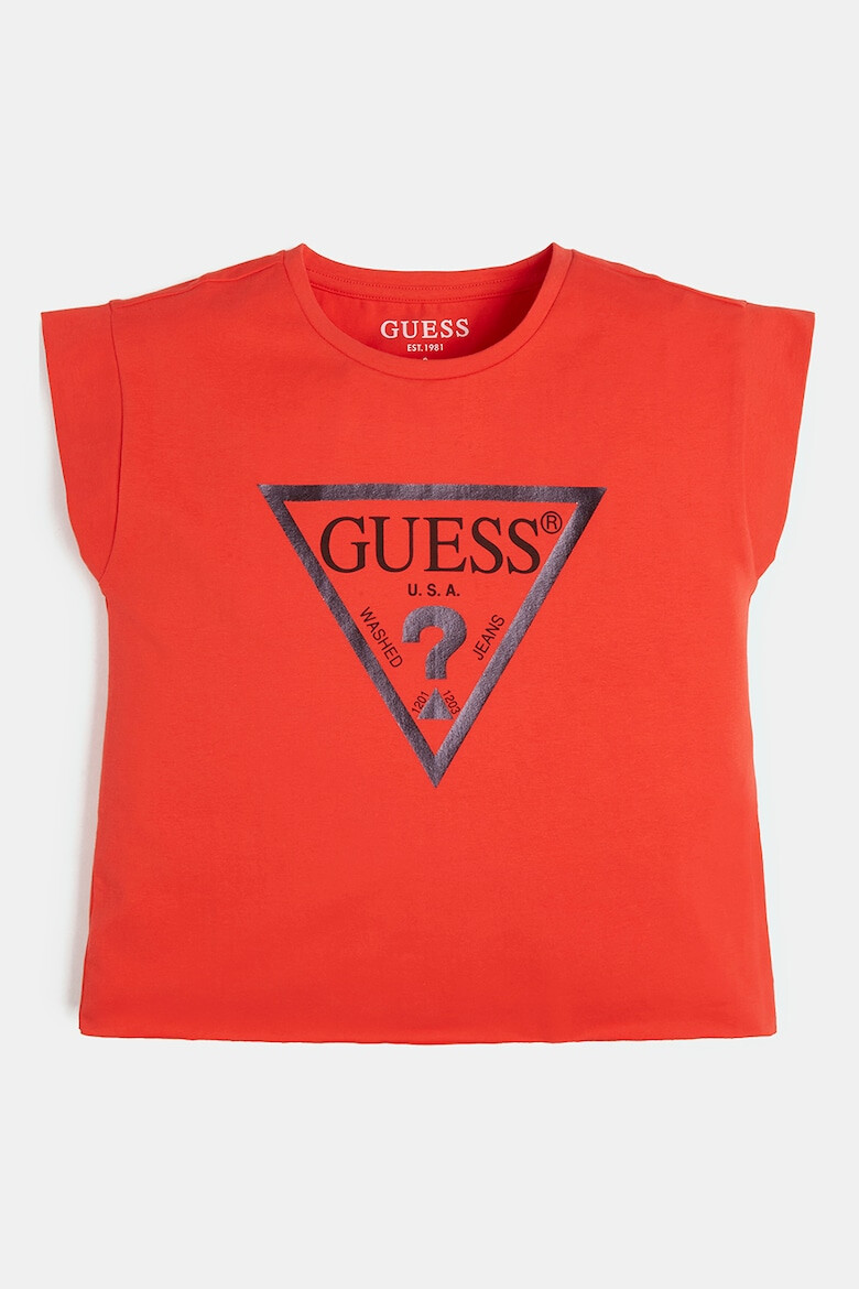 GUESS JEANS Тениска с лого - Pepit.bg