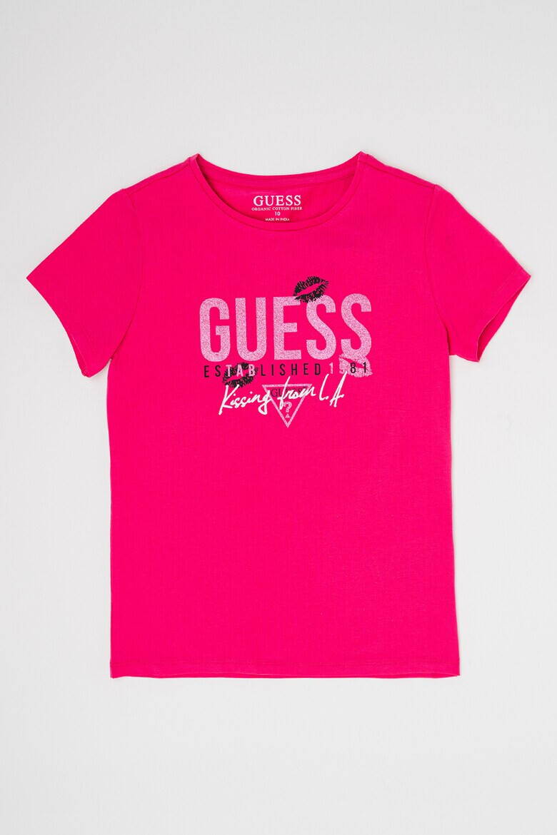 GUESS JEANS Тениска с лого - Pepit.bg