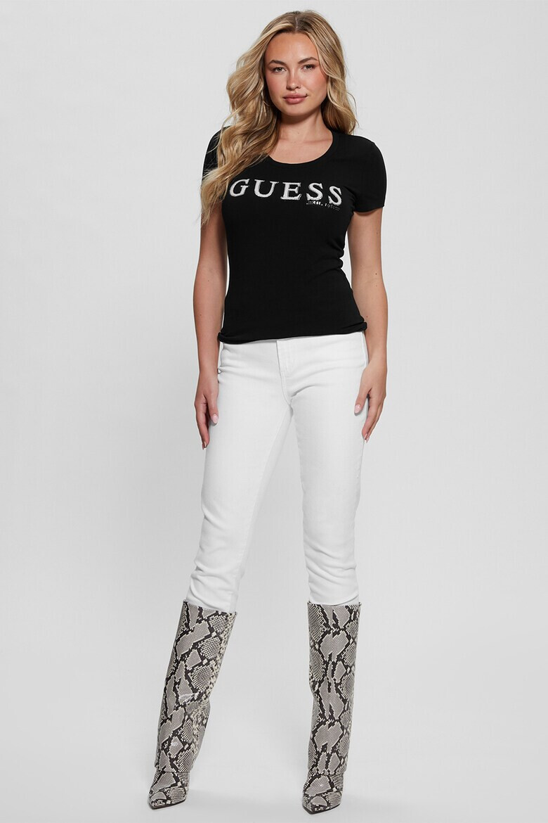 GUESS JEANS Тениска с лого - Pepit.bg
