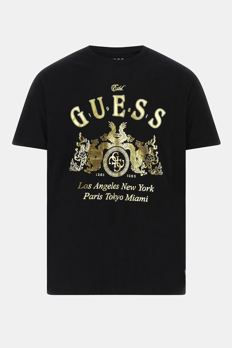 GUESS JEANS Тениска с лого - Pepit.bg