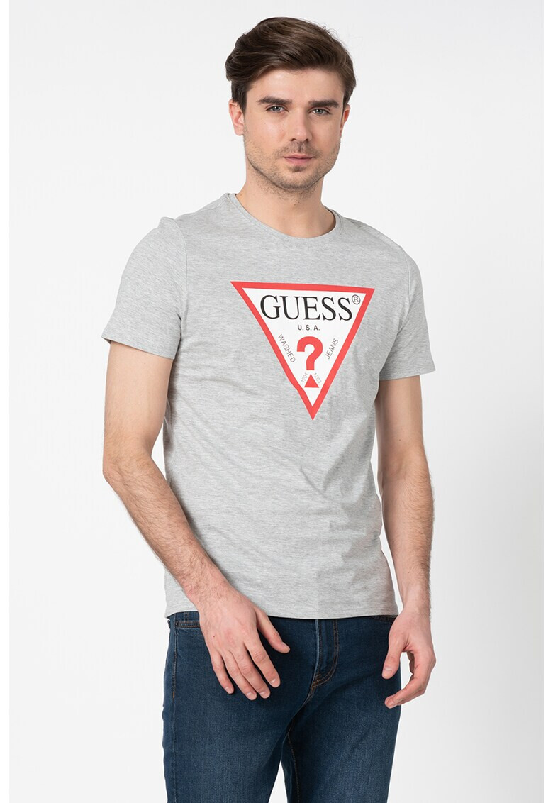 GUESS JEANS Тениска с лого - Pepit.bg