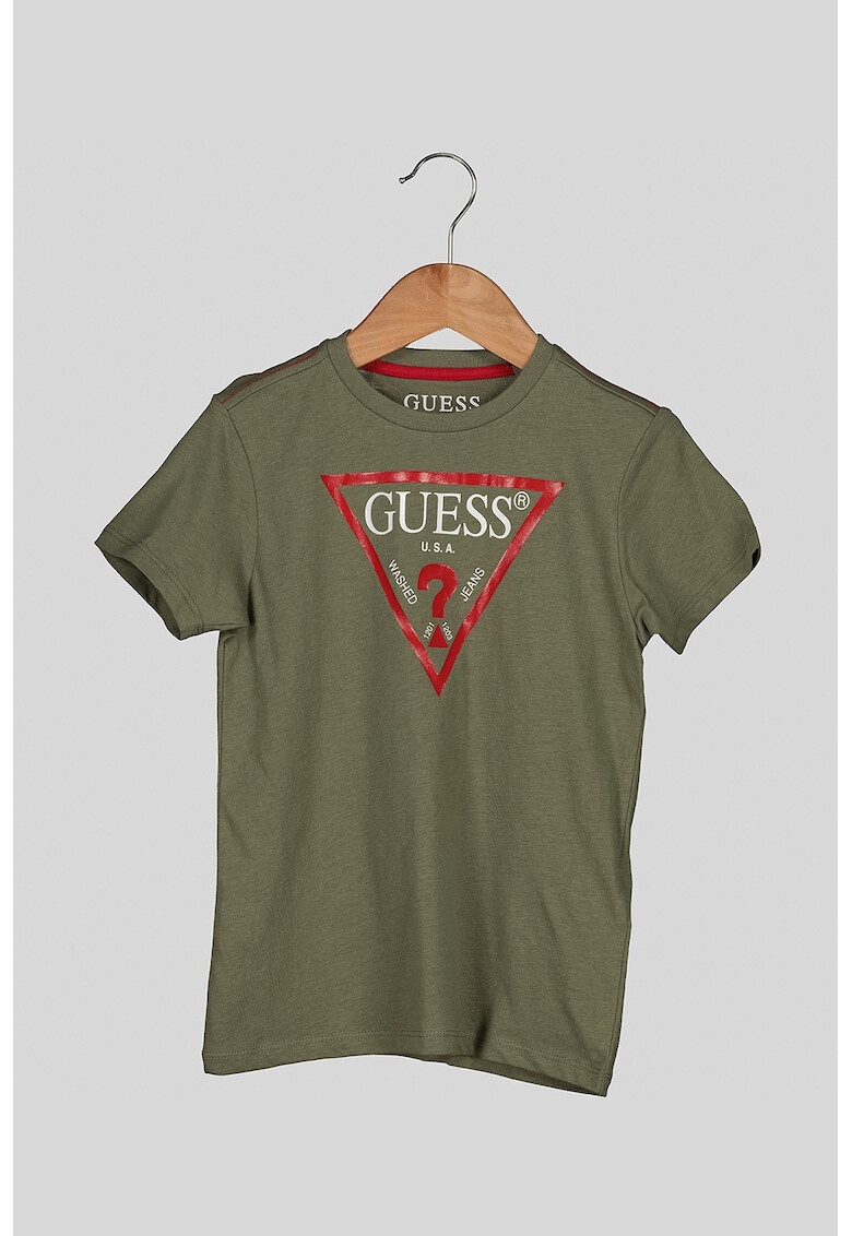 GUESS JEANS Тениска с лого - Pepit.bg