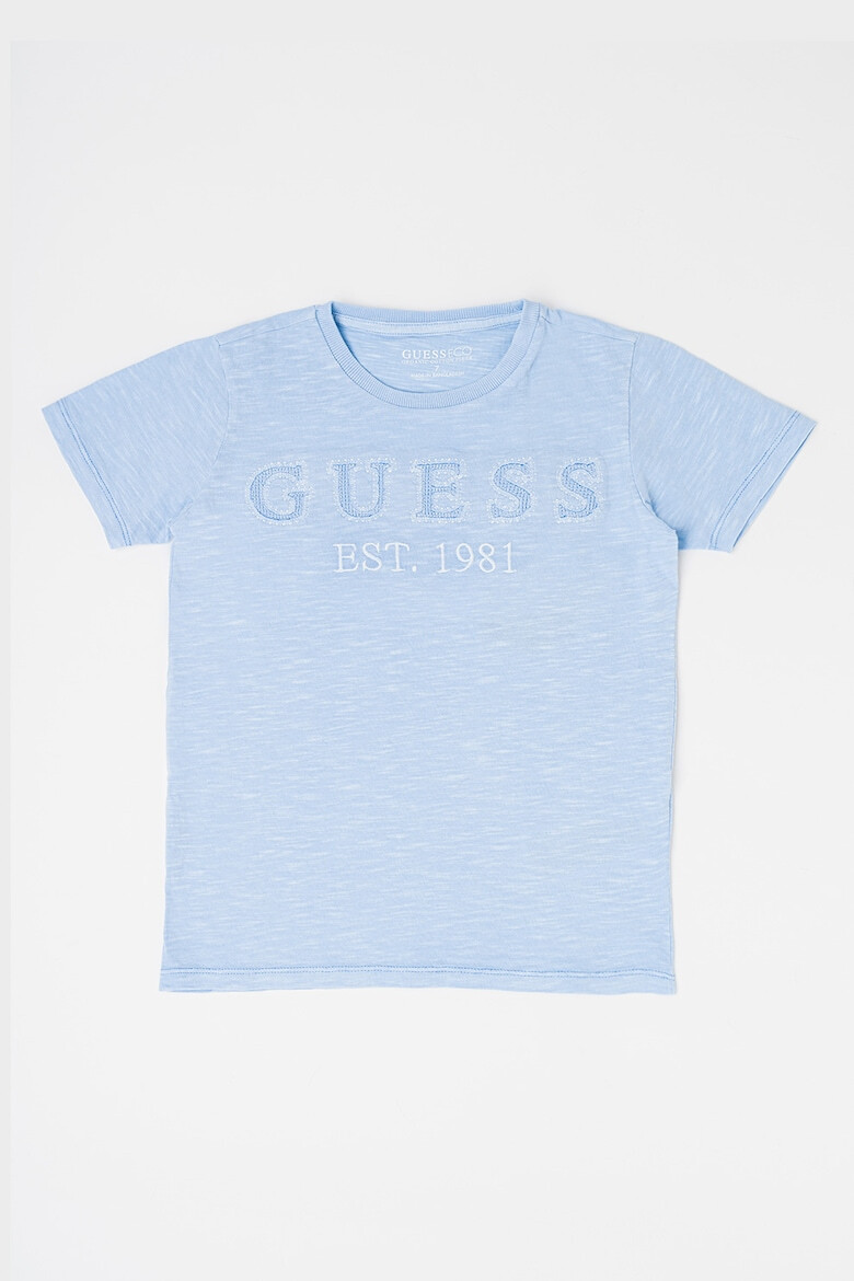 GUESS KIDS Тениска с овално деколте и лого - Pepit.bg