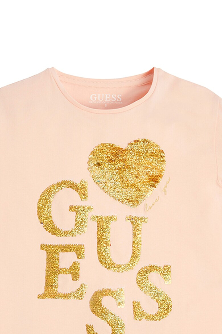 GUESS JEANS Тениска с пайети - Pepit.bg