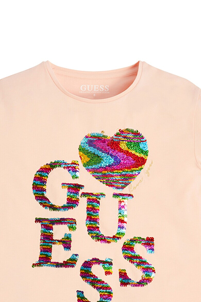 GUESS JEANS Тениска с пайети - Pepit.bg