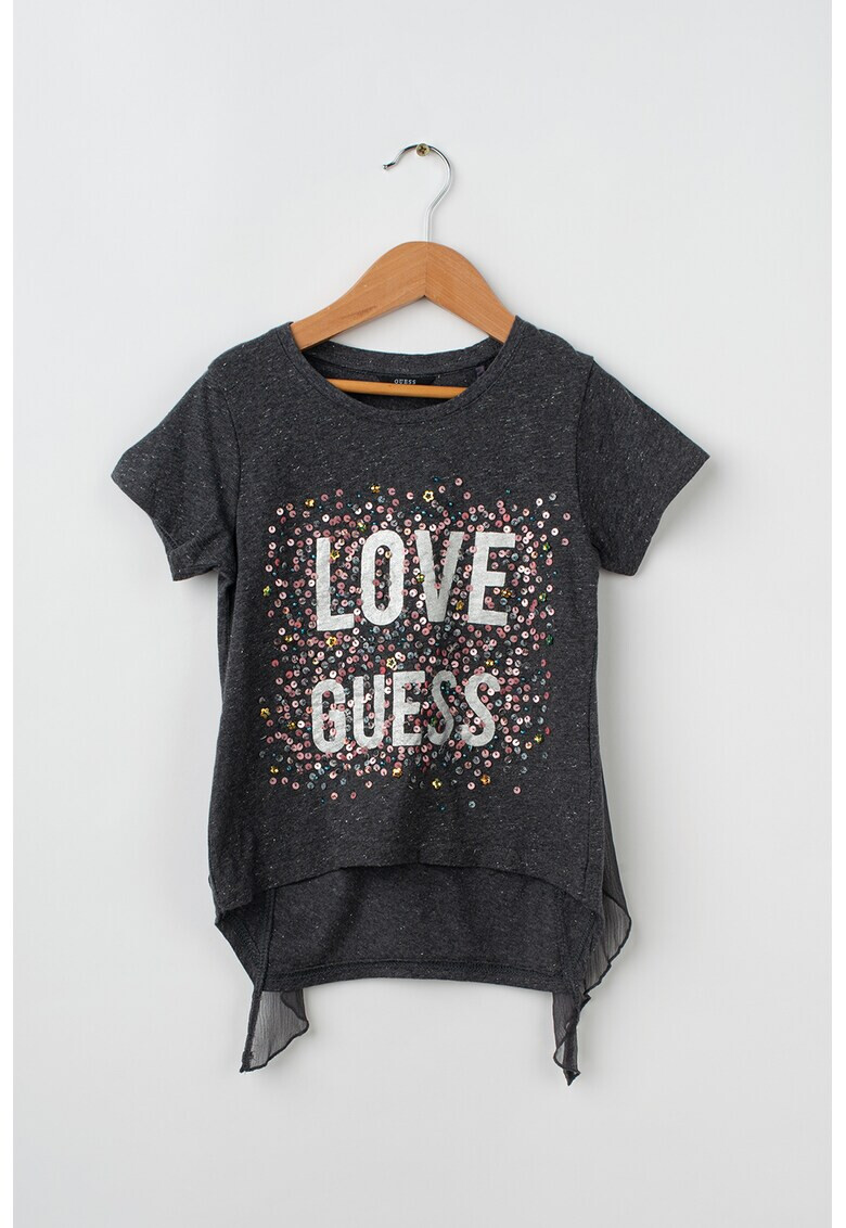 GUESS JEANS Тениска с пайети - Pepit.bg