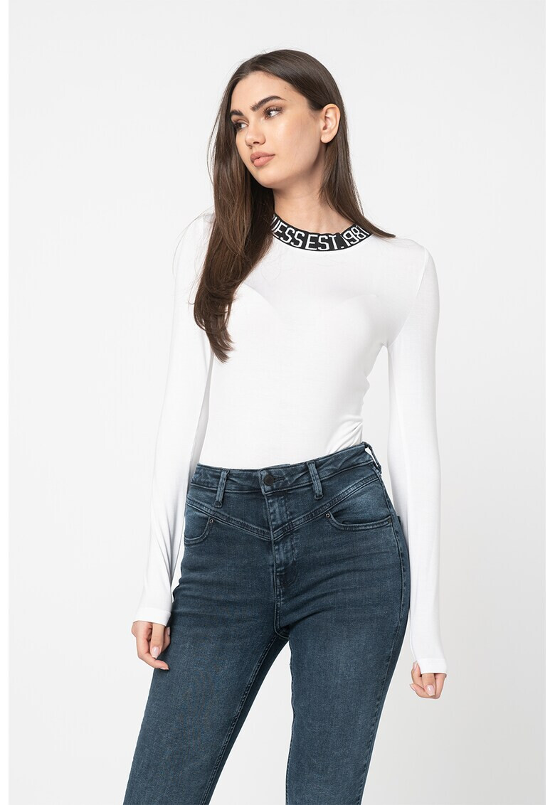 GUESS JEANS Боди по тялото с лого - Pepit.bg