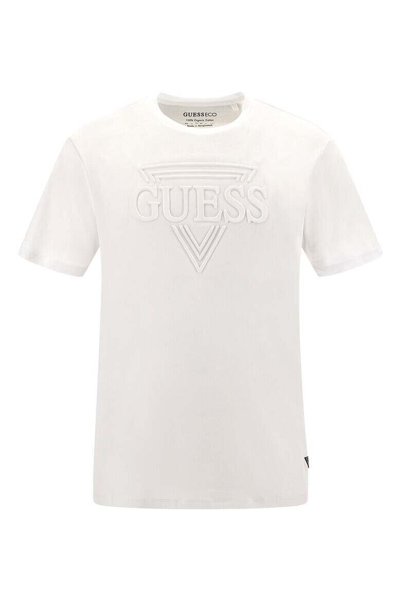 GUESS JEANS Вталена тениска от органичен памук - Pepit.bg