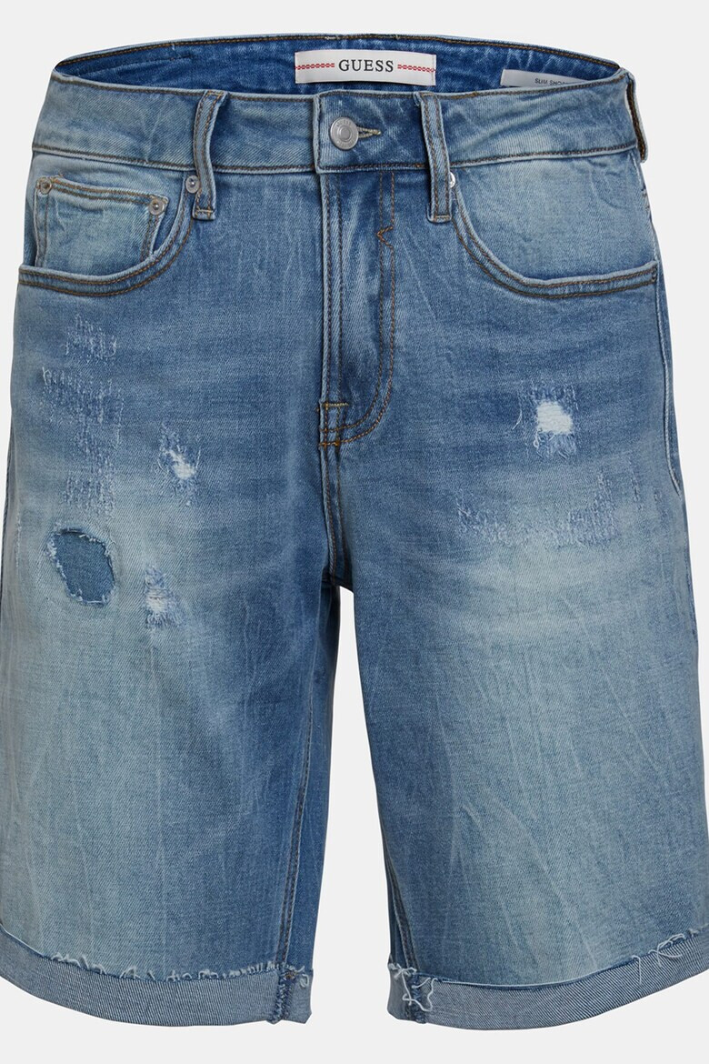GUESS JEANS Вталени къси дънки - Pepit.bg