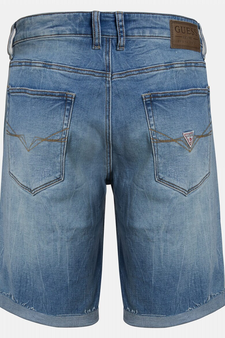 GUESS JEANS Вталени къси дънки - Pepit.bg