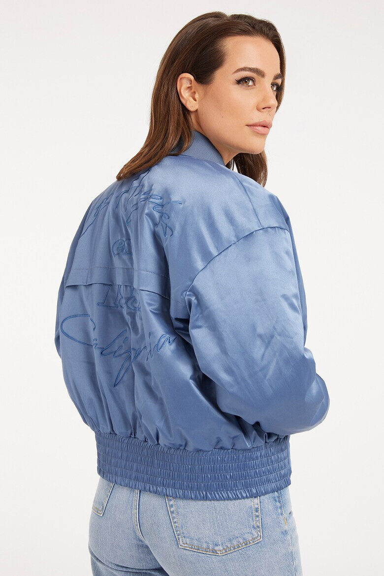 GUESS JEANS Яке бомбър с лого - Pepit.bg