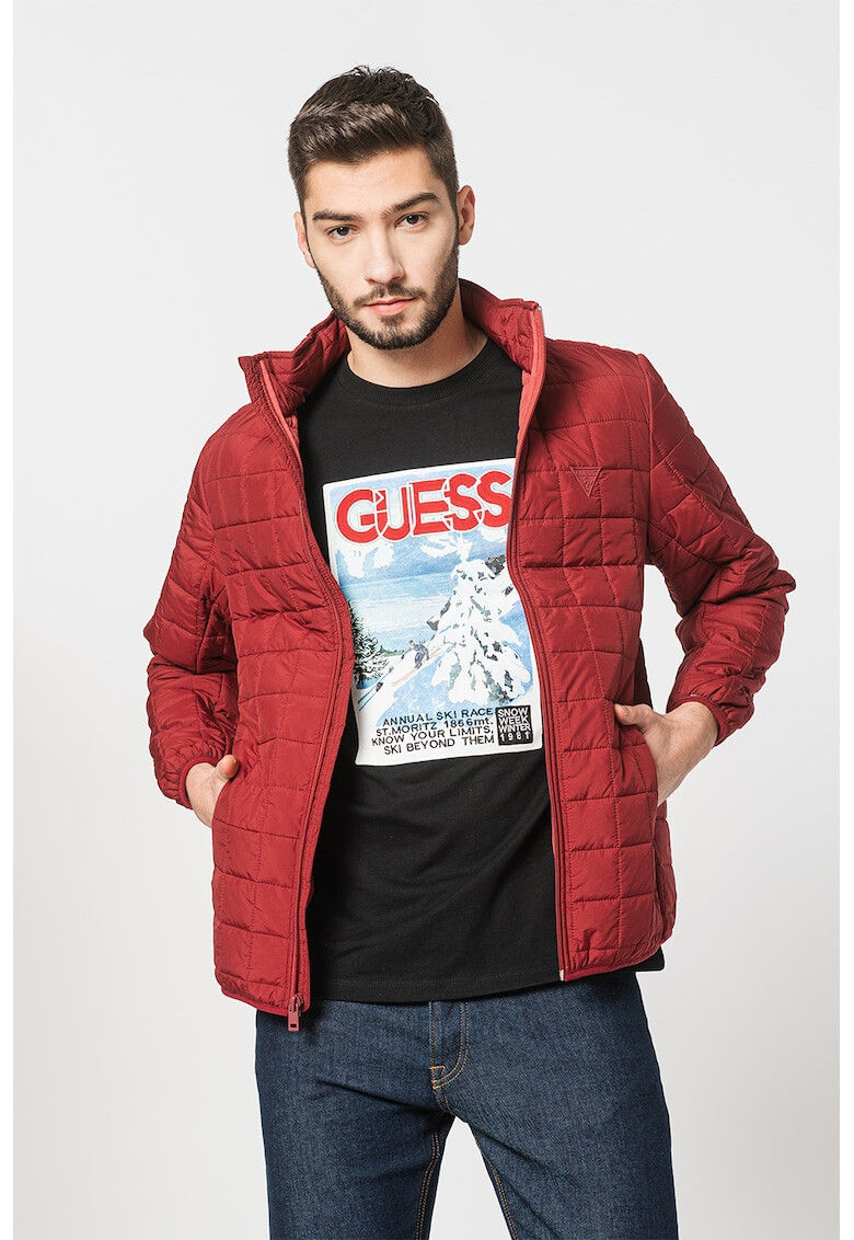 GUESS JEANS Зимно олекотено капитонирано яке - Pepit.bg