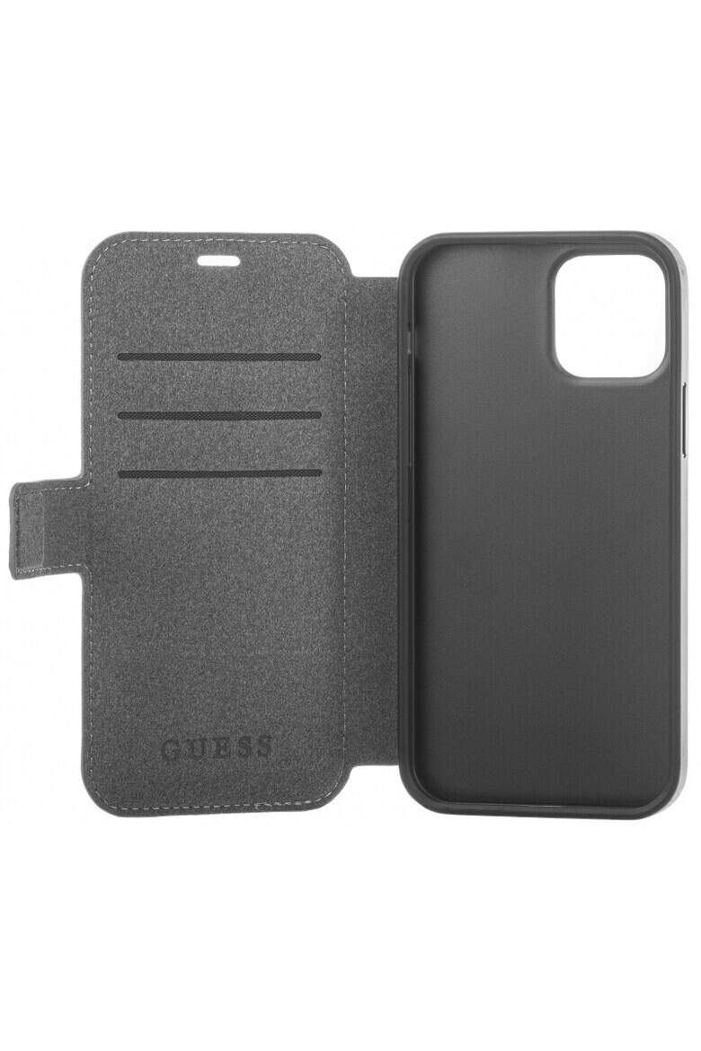GUESS Калъф 4G Book за Apple iPhone 12 mini - Grey - Pepit.bg