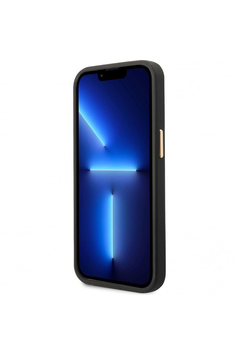 GUESS Калъф PC/TPU 4G metallic - За iPhone 14 - Черен - Pepit.bg