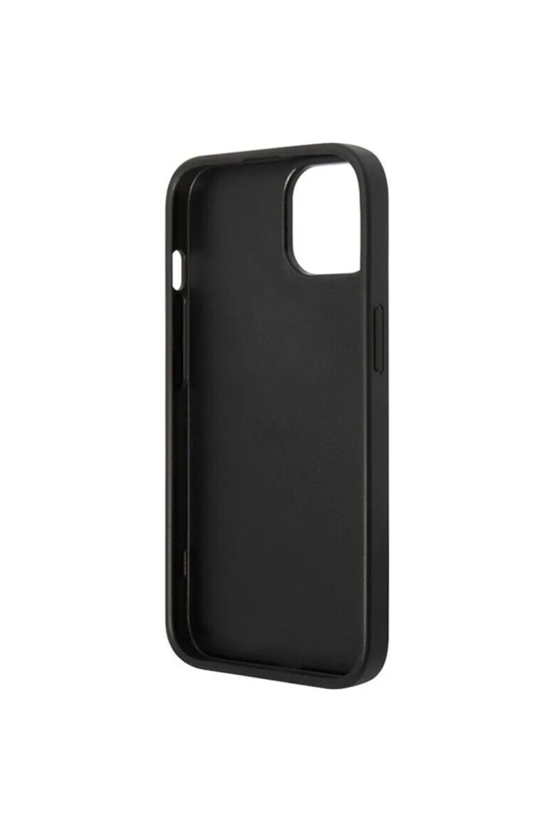 GUESS Калъф Stripe 4G - За iPhone 14 Plus - Сив - Pepit.bg