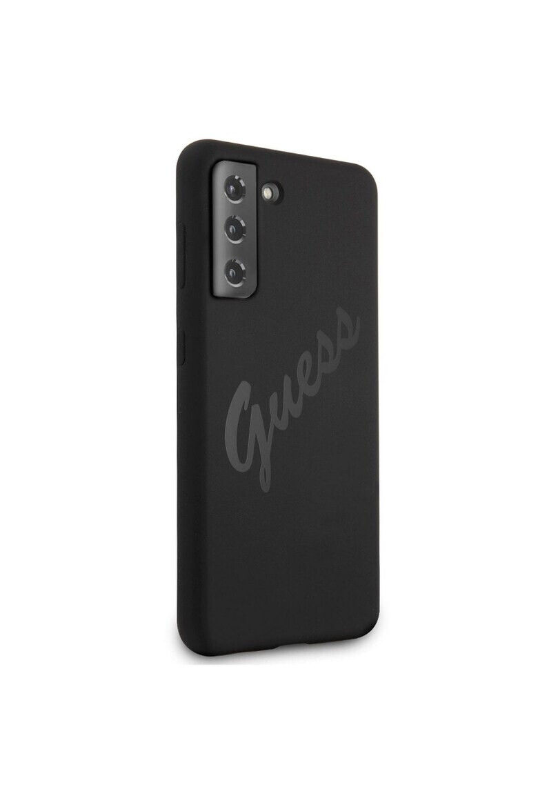 GUESS Калъф Vintage Script за Samsung Galaxy S21+ 5G - Black - Pepit.bg