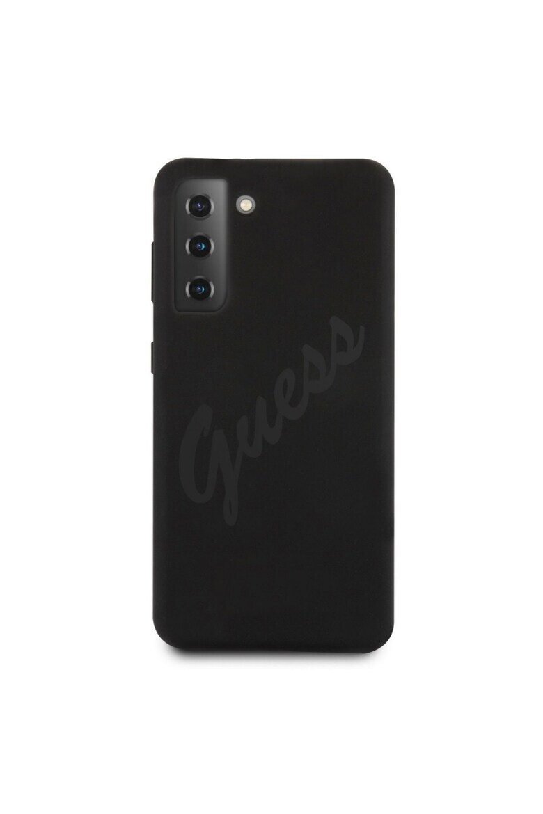 GUESS Калъф Vintage Script за Samsung Galaxy S21+ 5G - Black - Pepit.bg