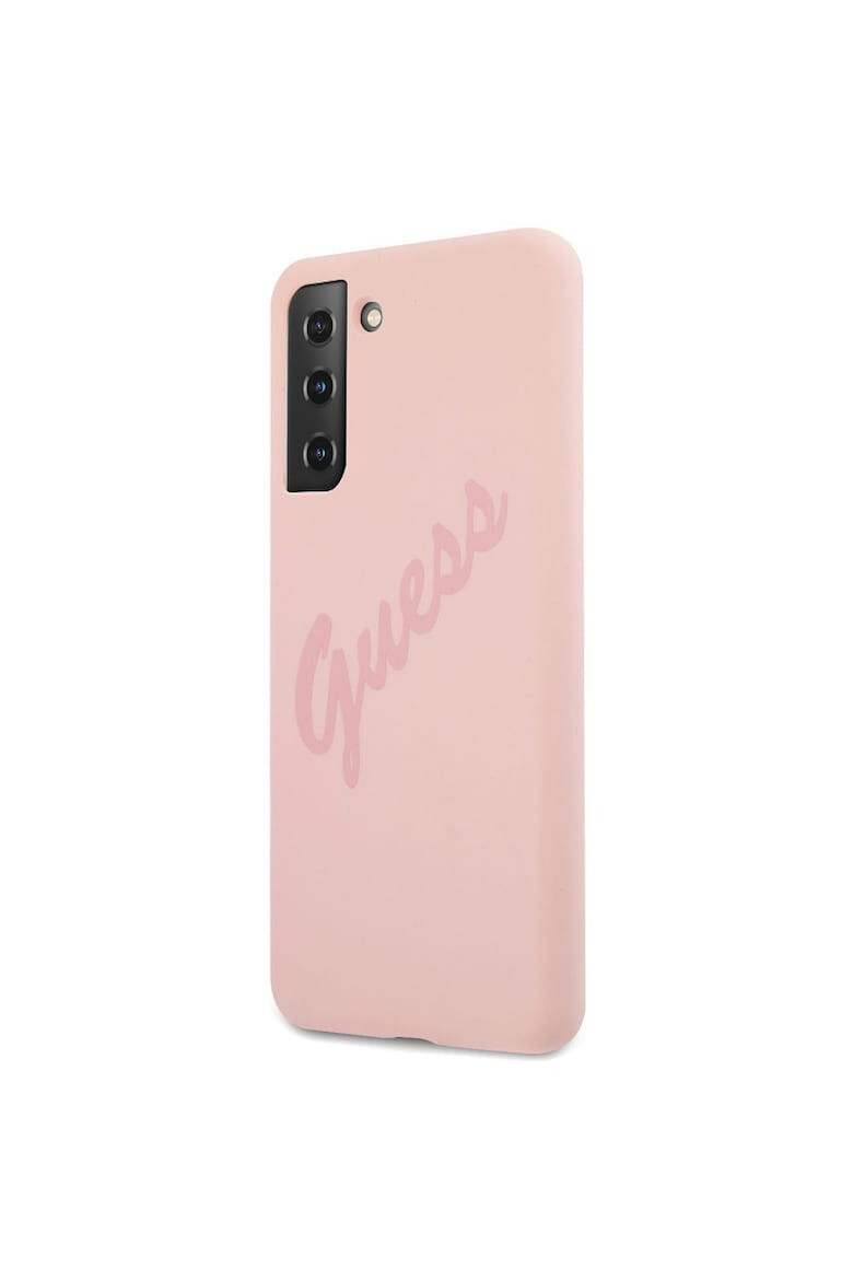 GUESS Калъф Vintage Script за Samsung Galaxy S21+ 5G - Pink - Pepit.bg