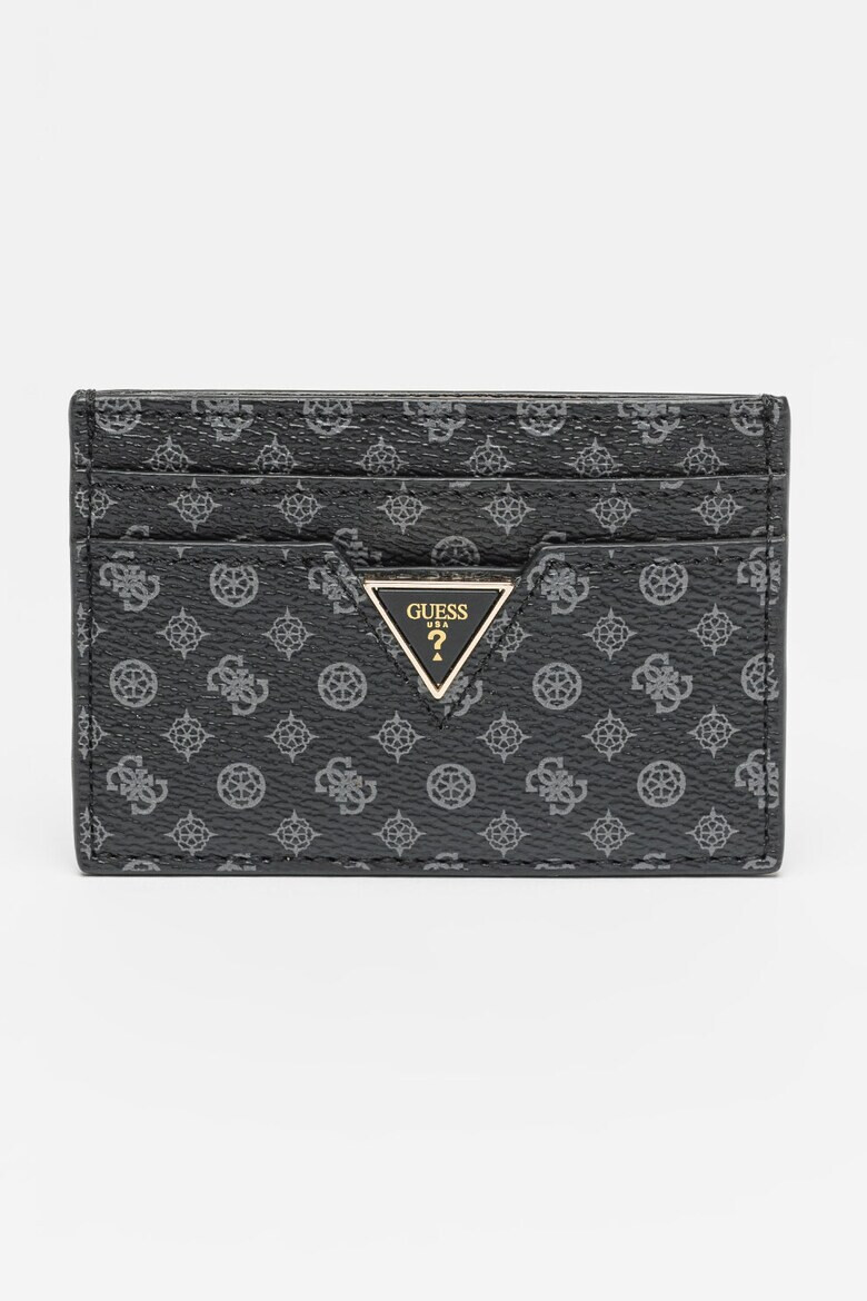 GUESS Калъф за карти с монограм - Pepit.bg