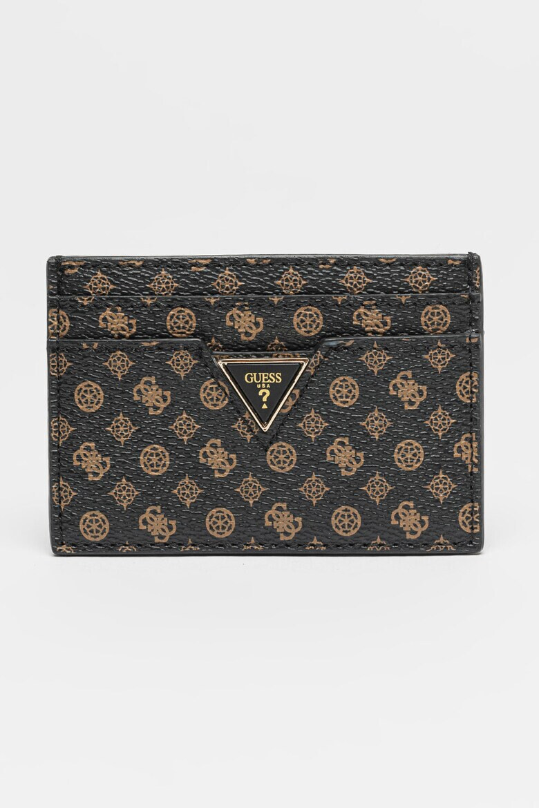 GUESS Калъф за карти с монограм - Pepit.bg