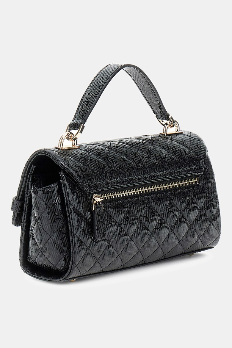 GUESS Капитонирана чанта - Черен - Pepit.bg