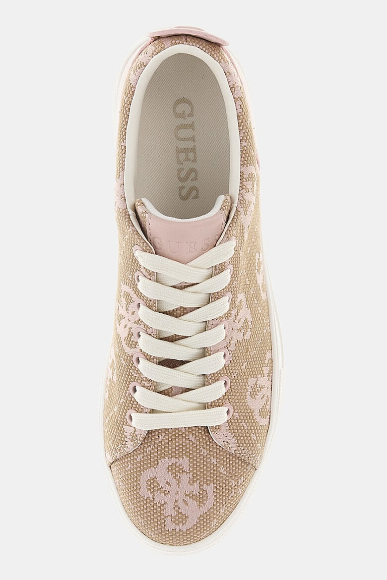 GUESS Кецове с равна платформа и лого - Pepit.bg