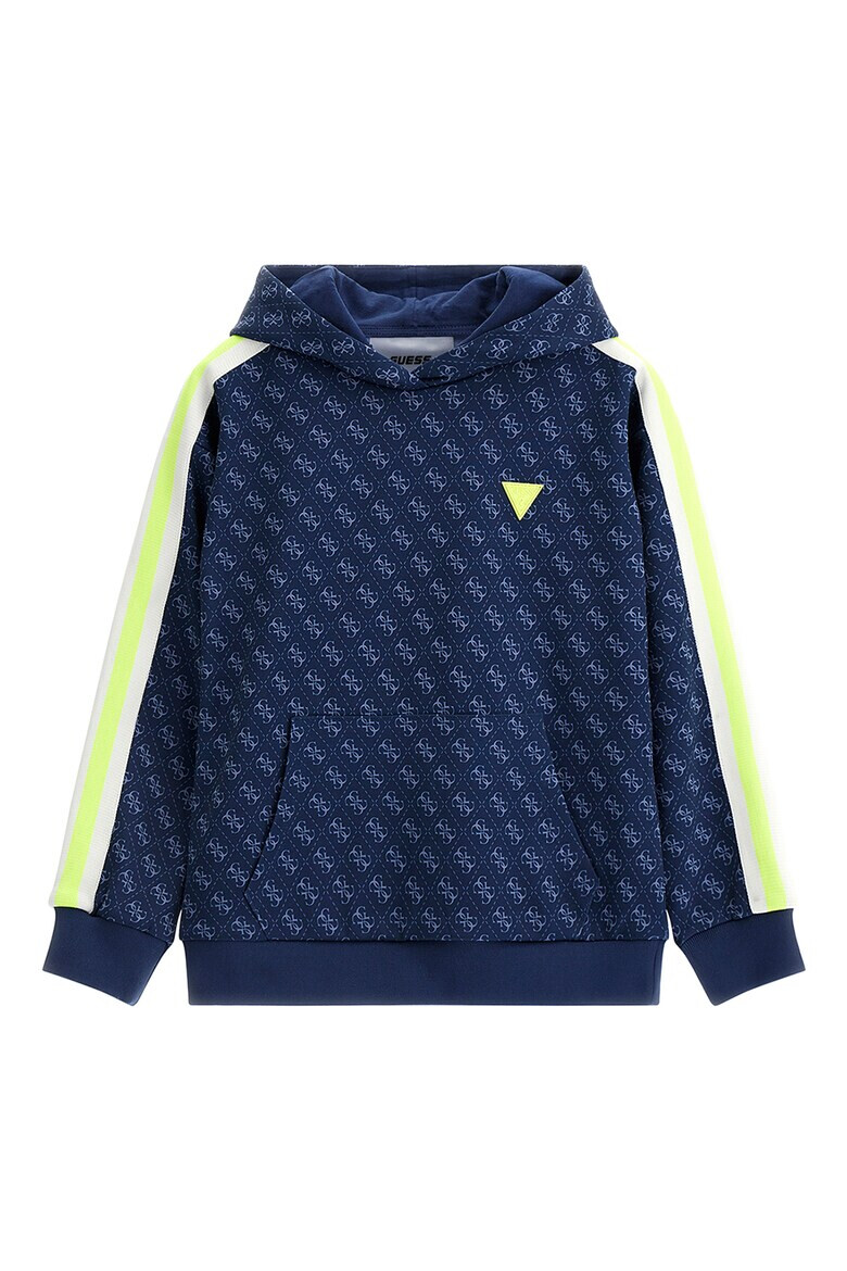 GUESS Худи с десен с мнонограм - Pepit.bg