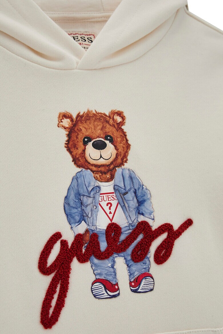 GUESS Худи с джоб кенгуру - Pepit.bg