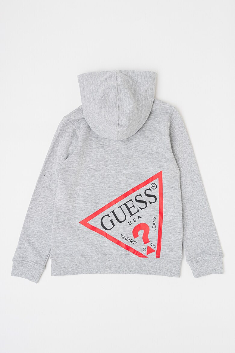 GUESS KIDS GUESS - Худи с цип и лого - Pepit.bg