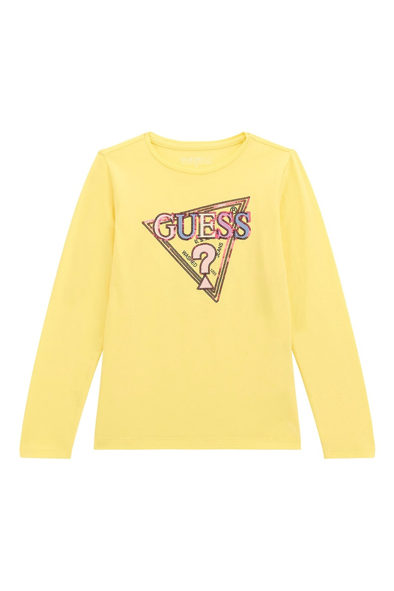 GUESS KIDS Блуза с лого - Pepit.bg