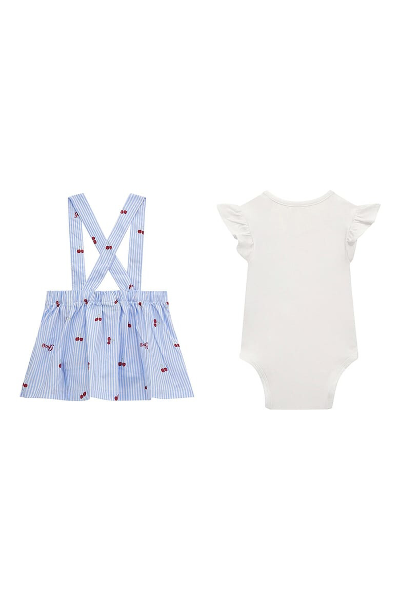 GUESS KIDS Боди и гащеризон - Червен/Пастелносин/Слонова кост - Pepit.bg