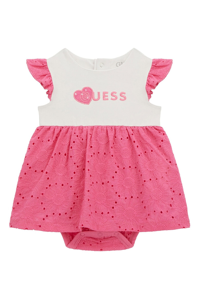 GUESS KIDS Боди с лого - Pepit.bg