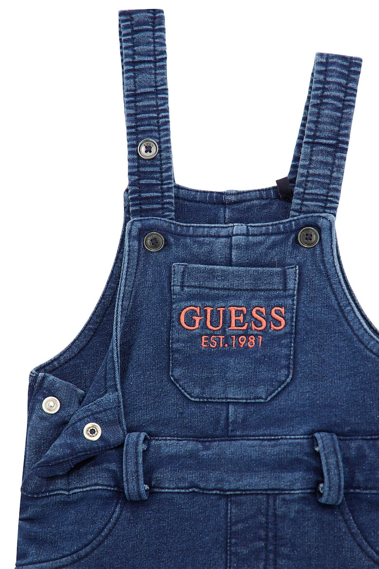 GUESS KIDS Дълъг гащеризон с бродирано лого - Pepit.bg
