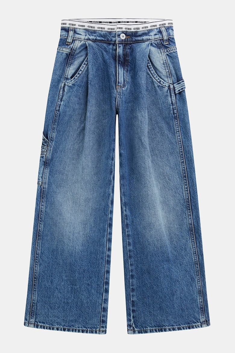 GUESS KIDS Дънки с широк крачол - Pepit.bg