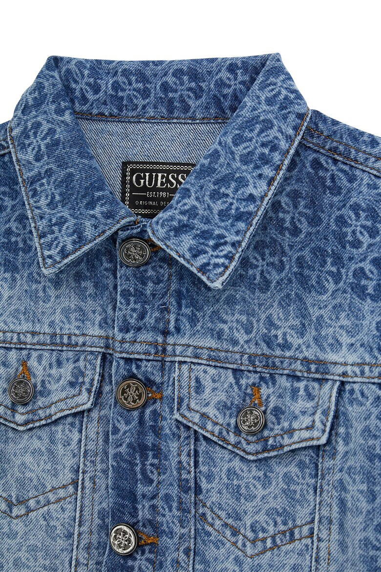 GUESS KIDS Дънково яке с лого - Pepit.bg