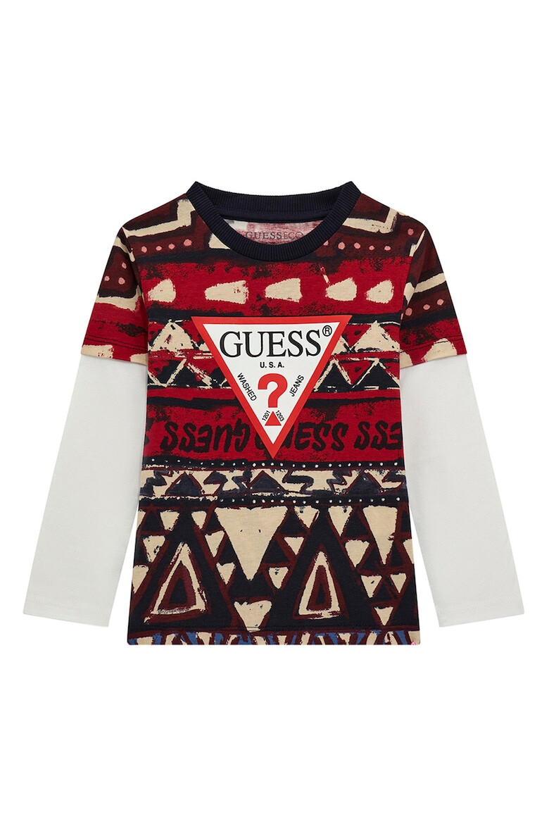 GUESS KIDS GUESS Блуза с дизайн 2 в 1 - Pepit.bg