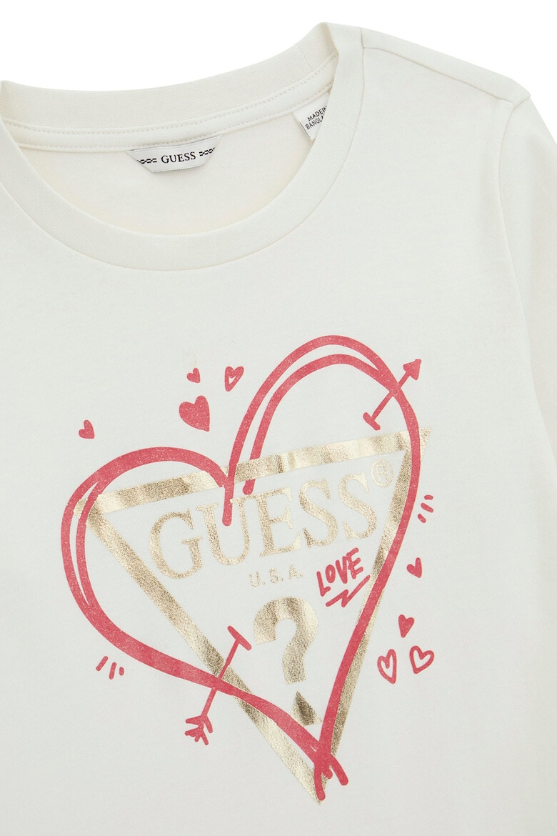 GUESS KIDS Рокля тип суитшърт с лого - Pepit.bg