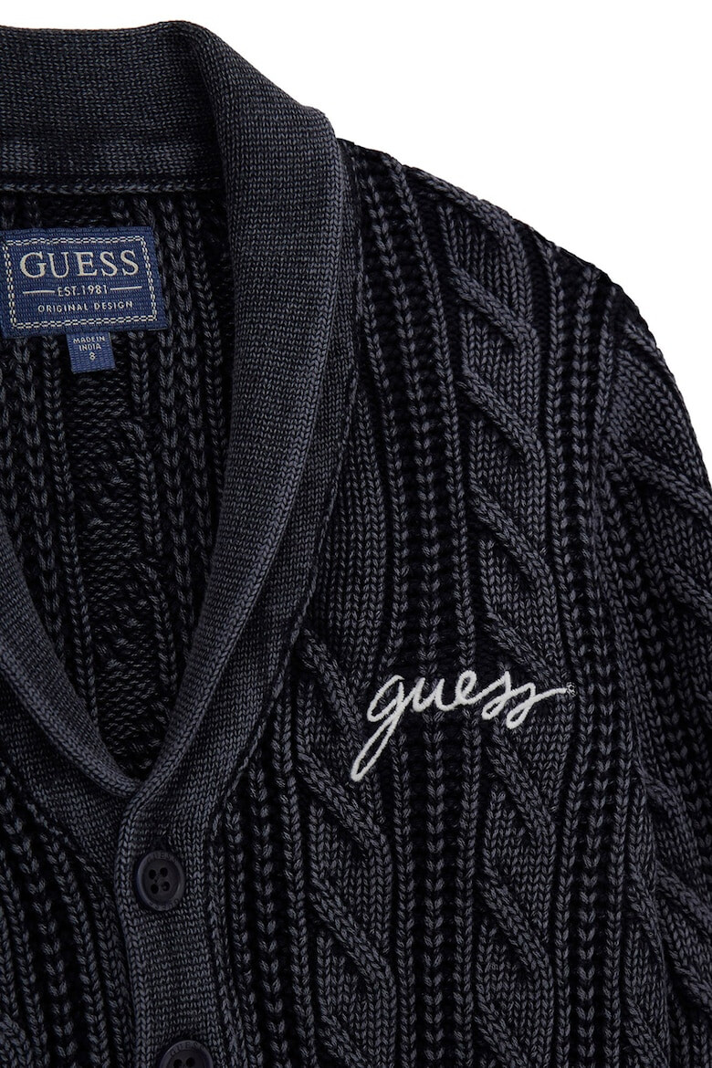 GUESS KIDS GUESS Жилетка с плетка осморка - Pepit.bg