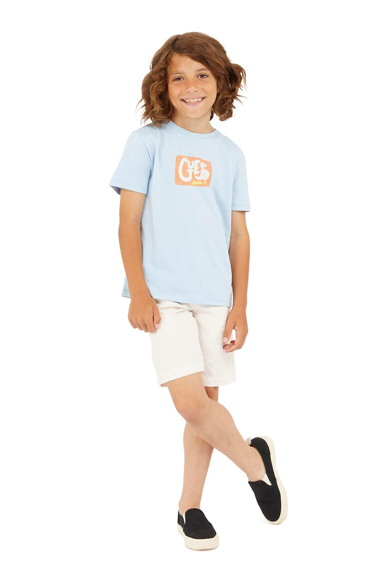 GUESS KIDS Къс панталон с лен - Pepit.bg