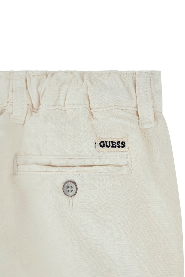 GUESS KIDS Къс панталон с лен - Pepit.bg