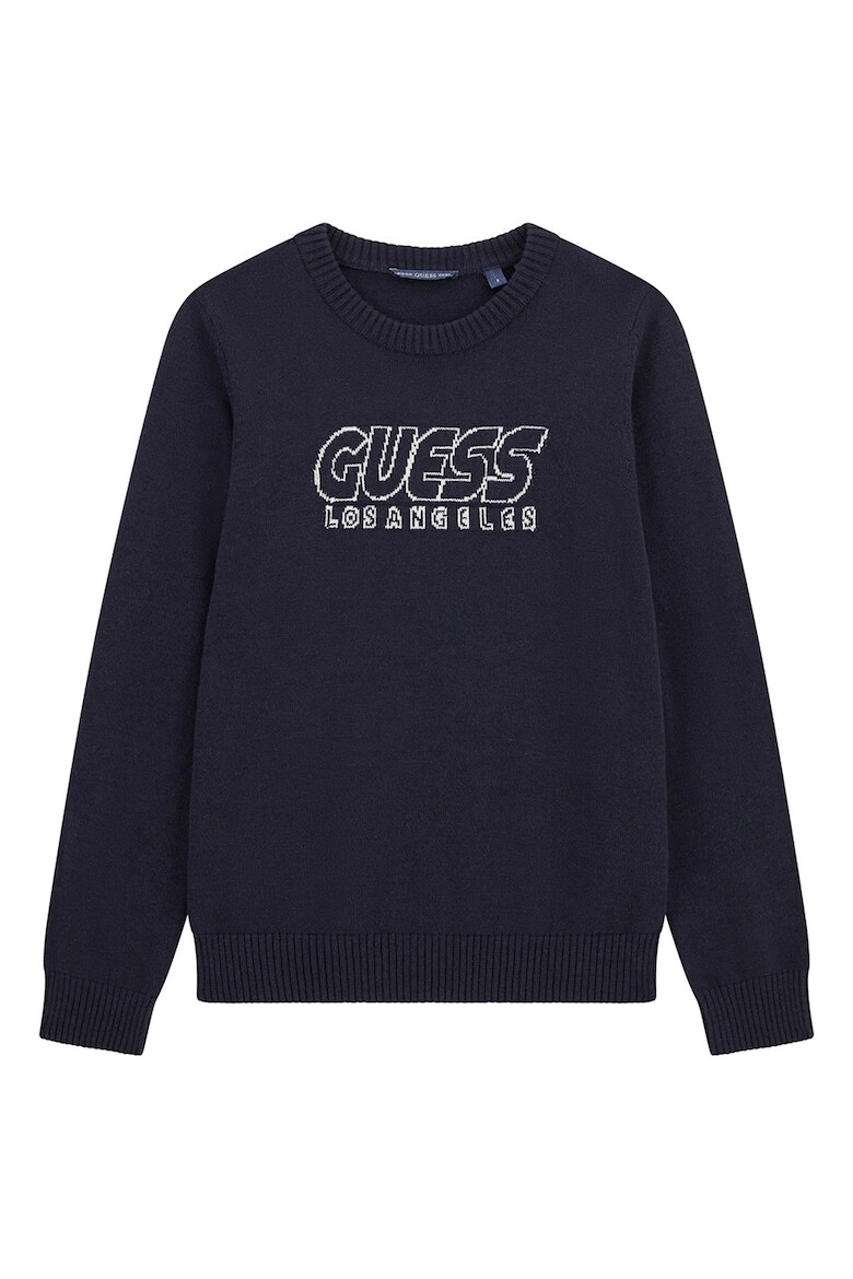GUESS KIDS Пуловер с модал и лого - Pepit.bg