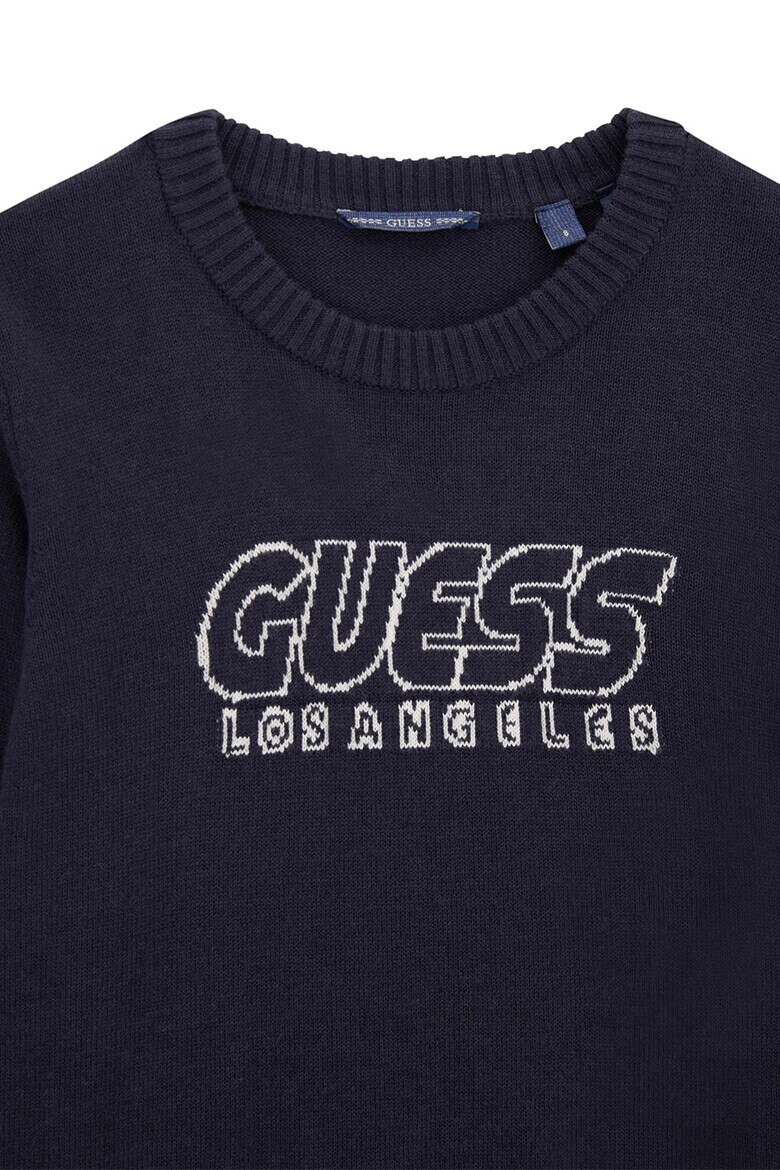 GUESS KIDS Пуловер с модал и лого - Pepit.bg