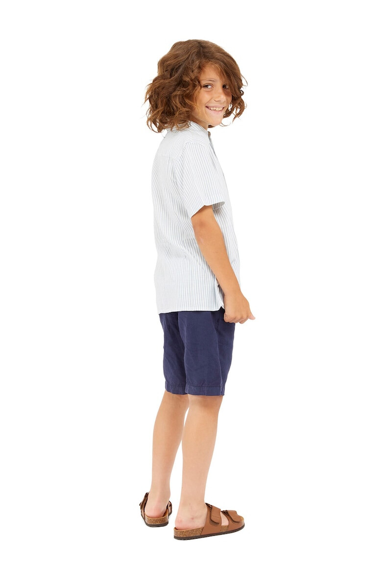 GUESS KIDS Раирана риза с лен - Pepit.bg