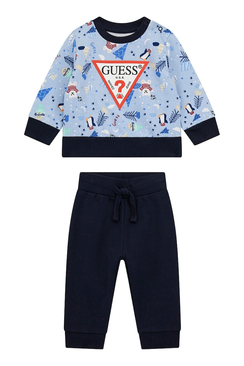 GUESS KIDS Суитшърт с принт и спортен панталон - Pepit.bg