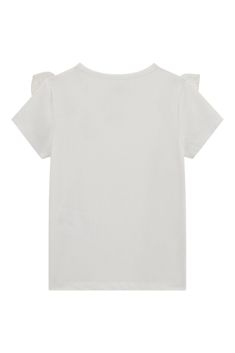 GUESS KIDS Тениска с бродирано набиране - Pepit.bg